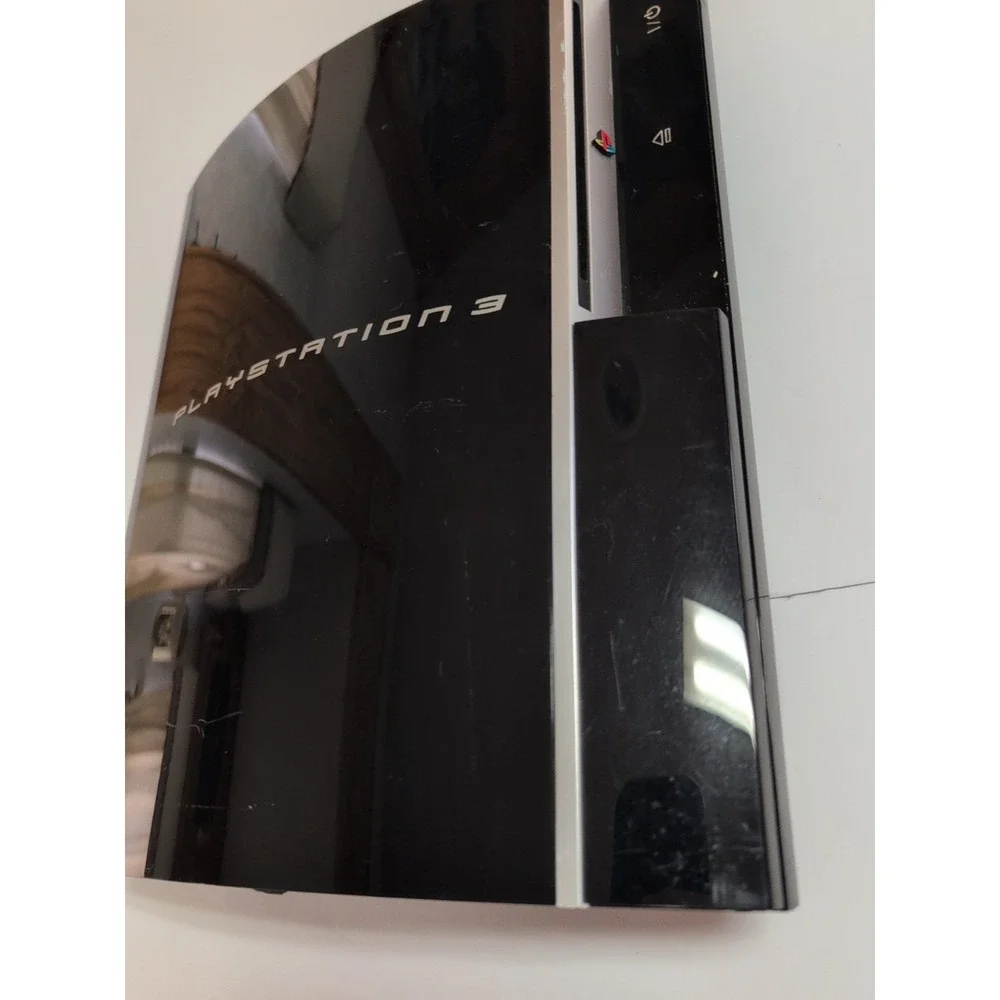 Sony PlayStation 3 60GB Piano Console - Black For Parts Or Repair